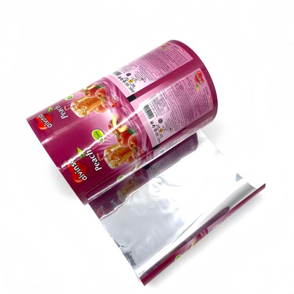 Custom Size Logo Printing Plastic Laminated Snack Packing Film Roll | Aluminum Foil Food Packaging Rolling Film for Chips Package Material | ISO9001 & BRC Certified - Image 4