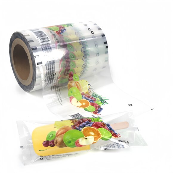 Premium Custom Food Bags Heat Seal Packaging Film | Food Grade Soft Plastic Film Rolls for Fruit & Snack Packaging - Image 2
