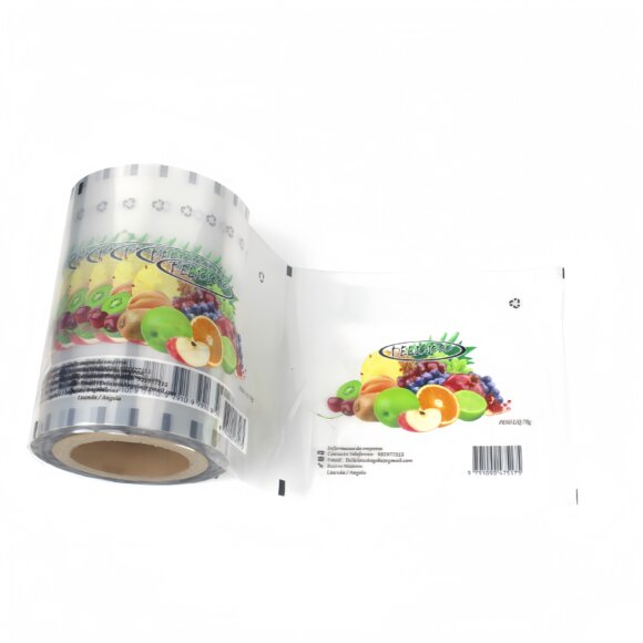 Premium Custom Food Bags Heat Seal Packaging Film | Food Grade Soft Plastic Film Rolls for Fruit & Snack Packaging - Image 3