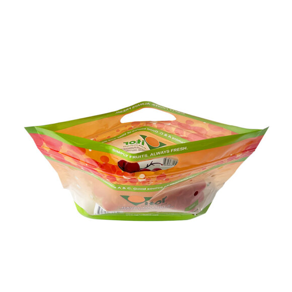 Custom Anti-Fog Stand Up Clear Plastic Zip Lock Bags | Ventilated Fresh Fruit Vegetable Packaging with Air Vents | Recyclable OEM Manufacturer - Image 5