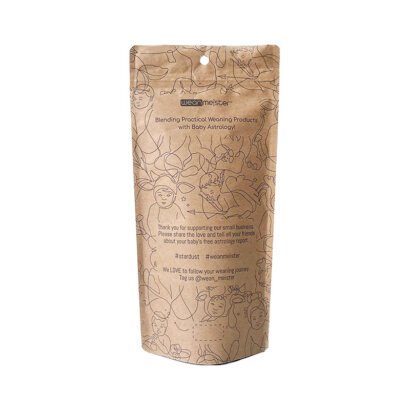 Custom Biodegradable PLA Kraft Paper Doypack Stand Up Pouch | Eco-Friendly Resealable Zipper Packaging | Sustainable OEM Manufacturer