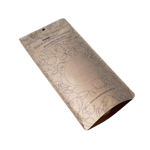 Custom Biodegradable PLA Kraft Paper Doypack Stand Up Pouch | Eco-Friendly Resealable Zipper Packaging | Sustainable OEM Manufacturer - Image 9