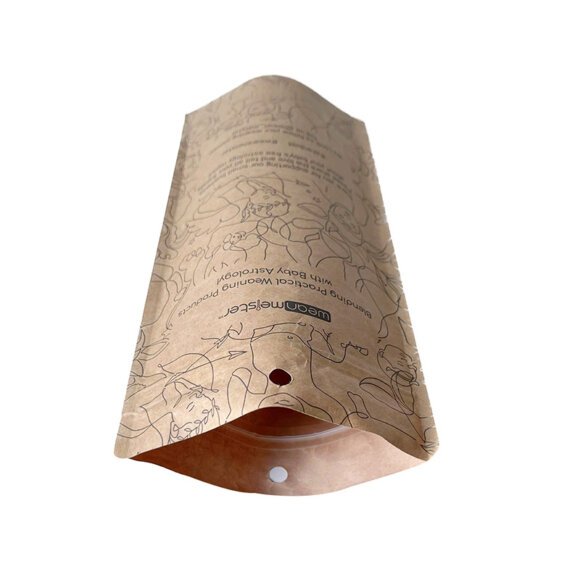 Custom Biodegradable PLA Kraft Paper Doypack Stand Up Pouch | Eco-Friendly Resealable Zipper Packaging | Sustainable OEM Manufacturer - Image 5