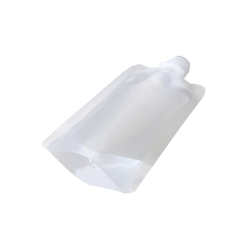 Custom Translucent Frosted Leak Proof Stand Up Spout Pouch | Portable Travel Lotion Distribution Bag | Moisture-Proof Plastic Packaging for Cosmetics & Personal Care - Image 5