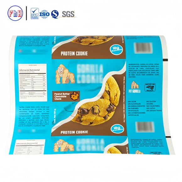 Custom Printed Food-Grade PE Laminated Soft Plastic Roll | Automatic Glossy Surface Packaging Film for Chocolate Lollipops & Snacks | Eco-Friendly High Barrier Material - Image 3