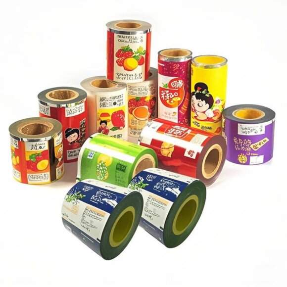 Wholesale Aluminum Foil BOPP Film Roll | Flexible Laminated Food Packaging Film for Chips, Spice & Tea | Custom Barrier Protection Packaging - Image 3