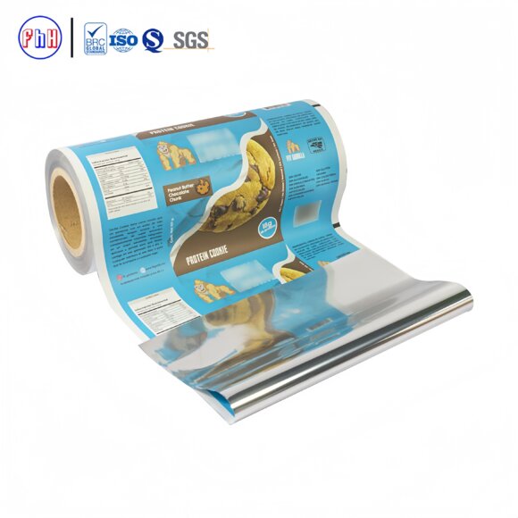 Custom Printed Food-Grade PE Laminated Soft Plastic Roll | Automatic Glossy Surface Packaging Film for Chocolate Lollipops & Snacks | Eco-Friendly High Barrier Material - Image 2