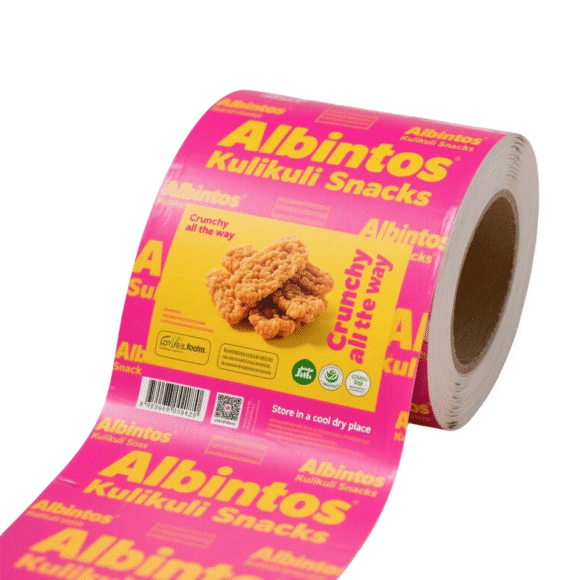 Custom Printed Food Packaging Roll Film | Laminated Plastic Flexible Packaging Roll for Automatic Sachet Packaging - Image 5