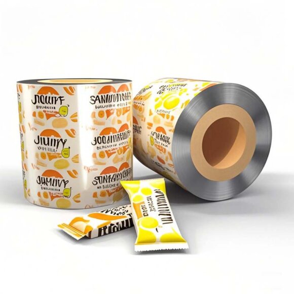 Wholesale Aluminum Foil BOPP Film Roll | Flexible Laminated Food Packaging Film for Chips, Spice & Tea | Custom Barrier Protection Packaging - Image 8