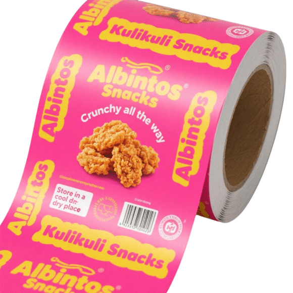 Custom Printed Food Packaging Roll Film | Laminated Plastic Flexible Packaging Roll for Automatic Sachet Packaging - Image 7