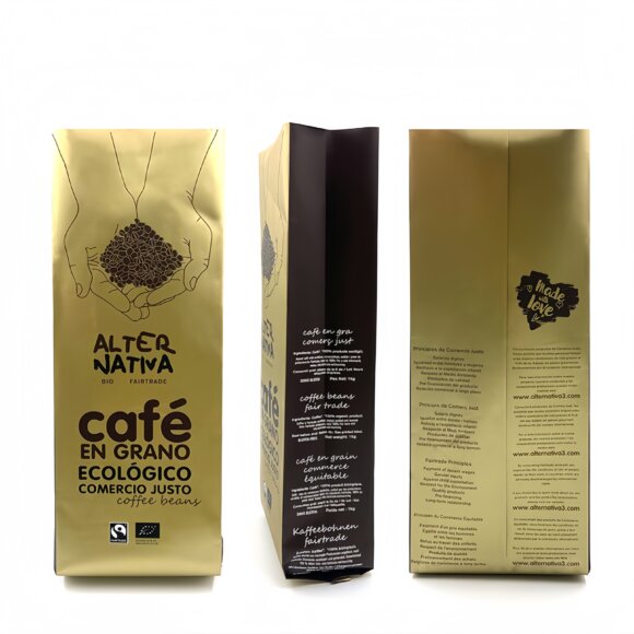 Custom Design Coffee Sachet Packaging Roll Film | Glossy Moisture-Proof Plastic Wrapping for Coffee Powder Storage | High-Barrier Oxygen & UV Protection - Image 5