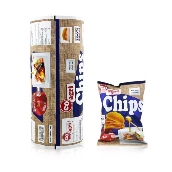 Wholesale Aluminum Foil Plastic Film Roll | Flexible Laminated Food Packaging Film for Snack Package | Custom Heat Seal Moisture Proof Barrier Material - Image 4