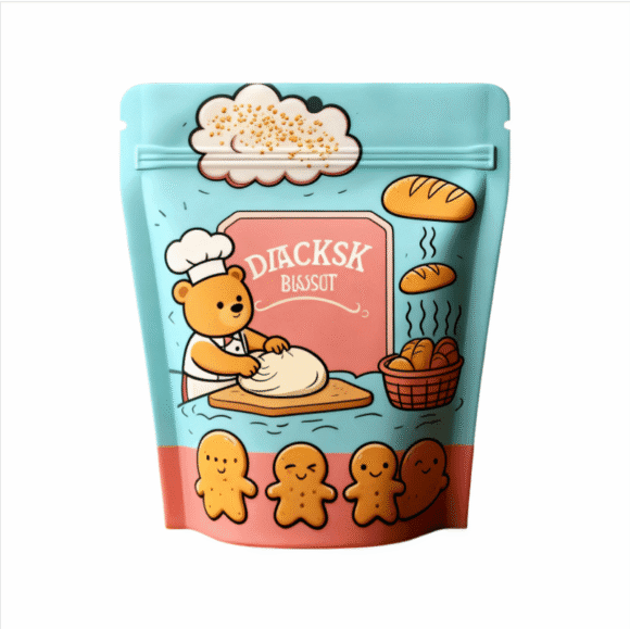 Custom Printed Zipper Seal Packaging Bags | Sweets Snacks Candy Ziplock Bags Food Packaging Stand up Pouches | Multi-Layer Barrier Protection - Image 3