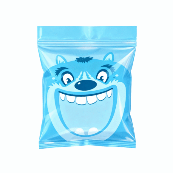 Custom Printed 3 Side Seal Ziplock Bags | Heat Sealed 3.5g 28g 1oz 1lb Food Packaging Pouches for Candy Snack with Window | Multi-Size Barrier Protection - Image 4