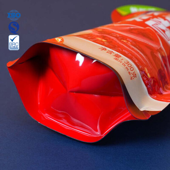 Wholesale Custom Logo Printed Spout Pouch | Standing Up Liquid Packaging for Juice Milk Yogurt & Tomato Sauce | Leak-Proof Design - Image 5